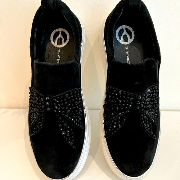 Wishbone black and white loafers - Picture 1 of 5